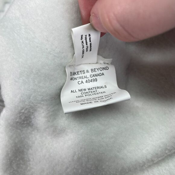 Blankets and Beyond NUNU Dark Blue Bear Lovey Plush Teddy Security Blanket - NEW - Picture 7 of 12